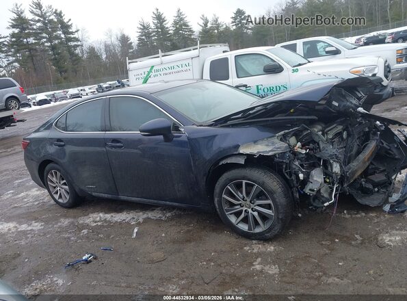 JTHBW1GG4H2152006 2017 LEXUS ES 300H Black Սալոնի հետևի տեսք