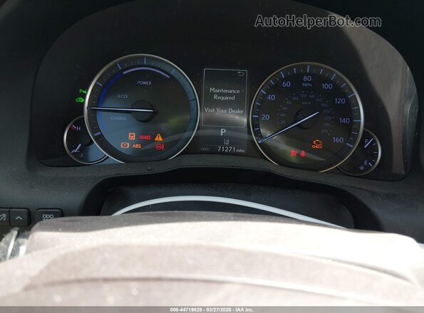 JTHBW1GG8H2147455 2017 LEXUS ES 300H Белый Вид задних сидений