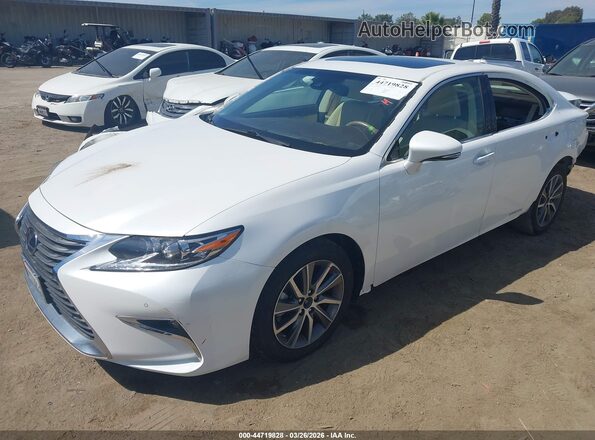 JTHBW1GG8H2147455 2017 LEXUS ES 300H Белый Передняя левая четверть