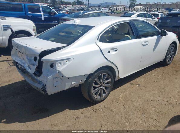 JTHBW1GG8H2147455 2017 LEXUS ES 300H Белый Задняя правая четверть