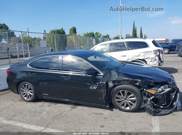 JTHBW1GG9G2104113 2016 LEXUS ES 300H Black Вид задньої частини салону