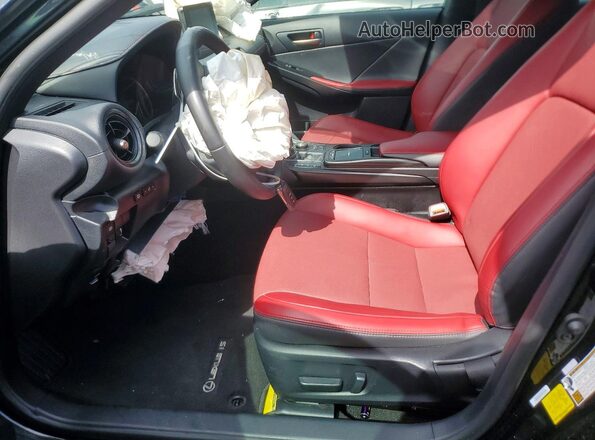 JTHBZ1B25R5080879 2024 LEXUS IS Black Вид салону спереду