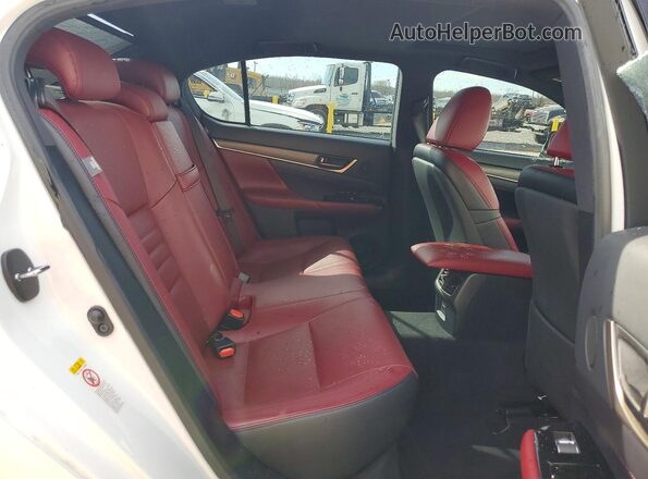 JTHBZ1BL0KA017565 2019 LEXUS GS Белый Вид задних сидений