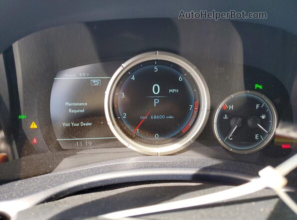 JTHBZ1BL0KA017565 2019 LEXUS GS Белый Вид щитка приборов
