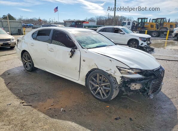 JTHBZ1BL0KA017565 2019 LEXUS GS Белый Передняя правая четверть