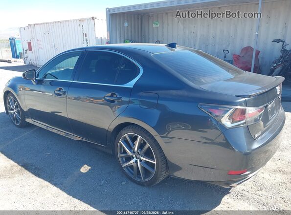 JTHBZ1BL1JA016410 2018 LEXUS GS 350 Серый Задняя левая четверть