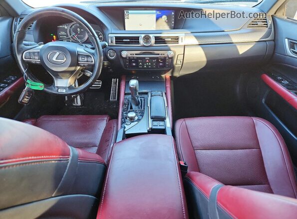 JTHBZ1BL1JA016505 2018 LEXUS GS White Vista del salpicadero