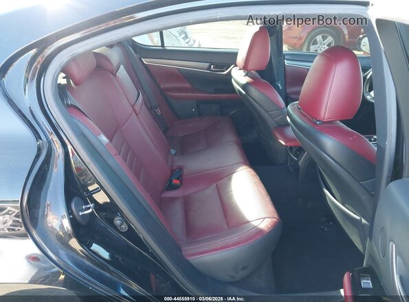 JTHBZ1BL2KA018720 2019 LEXUS GS 350 Black Vista de la etiqueta del VIN