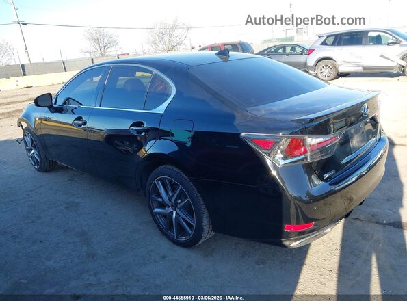 JTHBZ1BL2KA018720 2019 LEXUS GS 350 Black Trasero izquierdo