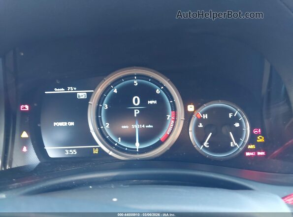 JTHBZ1BL2KA018720 2019 LEXUS GS 350 Black Vista de los asientos traseros