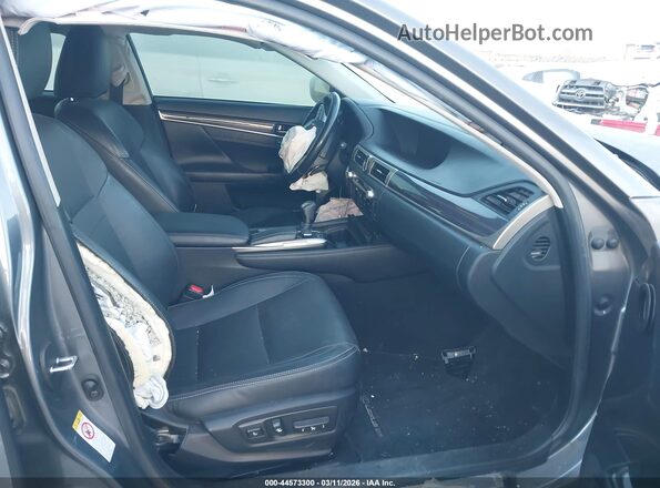 JTHBZ1BL3GA001660 2016 LEXUS GS 350 Gray Widok wnętrza z przodu