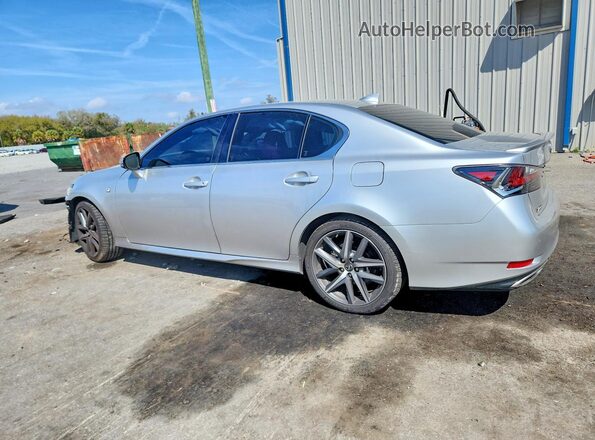 JTHBZ1BL4KA018055 2019 LEXUS GS Silver Rear left
