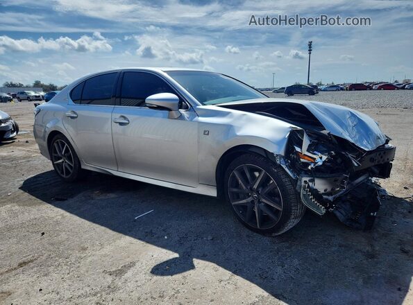 JTHBZ1BL4KA018055 2019 LEXUS GS Silver Front right
