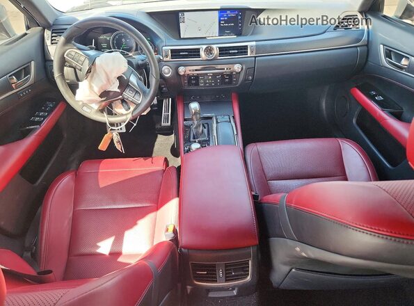 JTHBZ1BL4KA018055 2019 LEXUS GS Silver Dashboard view