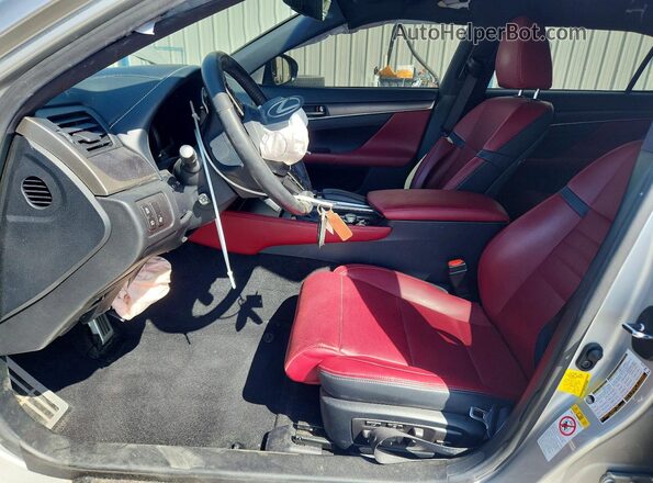 JTHBZ1BL4KA018055 2019 LEXUS GS Silver Front interior view