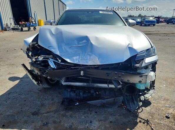JTHBZ1BL4KA018055 2019 LEXUS GS Silver Front view