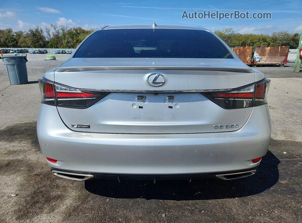 JTHBZ1BL4KA018055 2019 LEXUS GS Silver Rear view