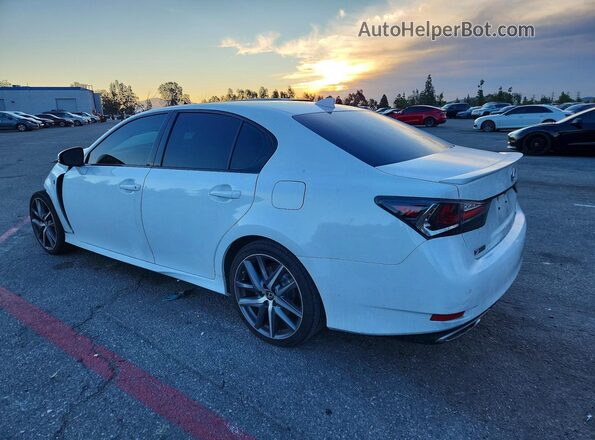 JTHBZ1BL5JA016507 2018 LEXUS GS White Задня ліва чверть
