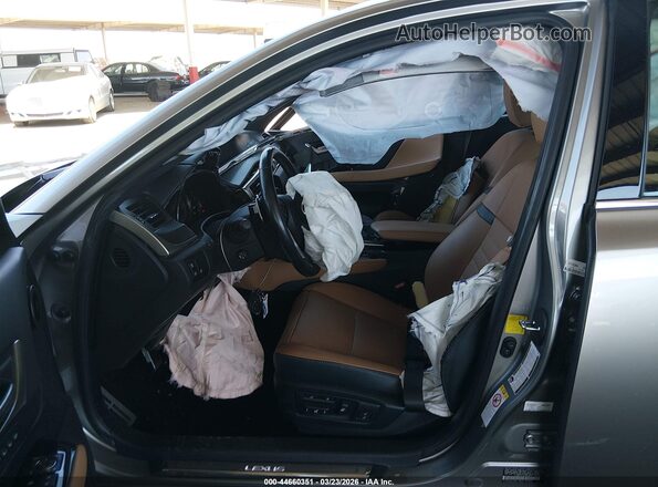 JTHBZ1BL6GA006528 2016 LEXUS GS 350 Silver წინა სალონის ხედი