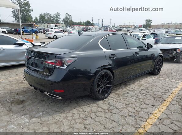 JTHBZ1BL6HA011326 2017 LEXUS GS 350 Black Rear right