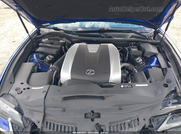 JTHBZ1BL6JA014829 2018 LEXUS GS 350 Blue Vista trasera