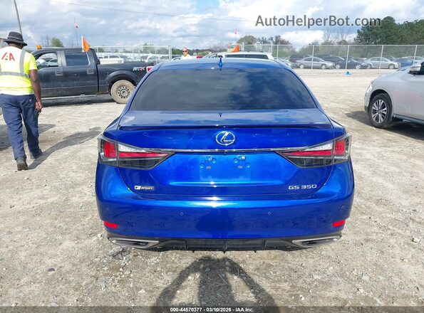 JTHBZ1BL6JA014829 2018 LEXUS GS 350 Blue 