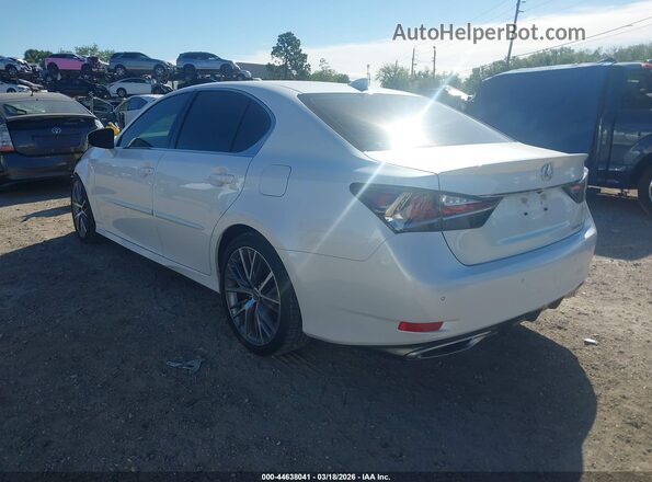 JTHBZ1BL6JA016452 2018 LEXUS GS 350 White უკანა მარცხენა