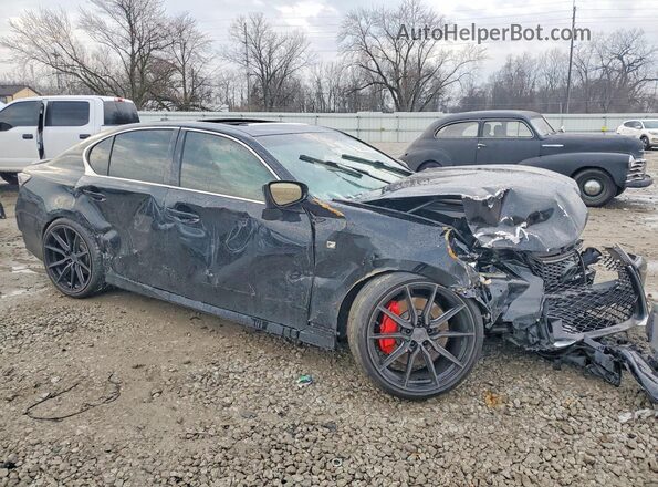 JTHBZ1BL6KA018204 2019 LEXUS GS Black Delantero derecho