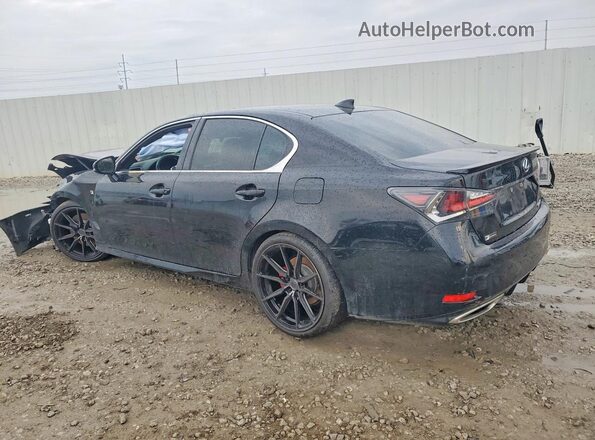 JTHBZ1BL6KA018204 2019 LEXUS GS Black Trasero izquierdo