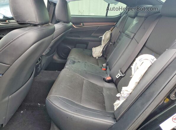 JTHBZ1BL6KA018204 2019 LEXUS GS Black Vista de los asientos traseros