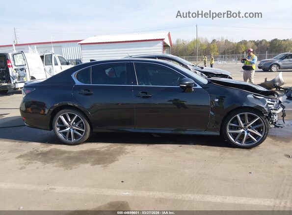 JTHBZ1BL7JA013169 2018 LEXUS GS 350 Black სალონის 360-გრადუსიანი ხედი