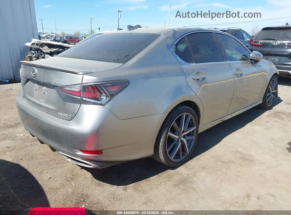 JTHBZ1BL8HA011943 2017 LEXUS GS 350 Gray Rear right