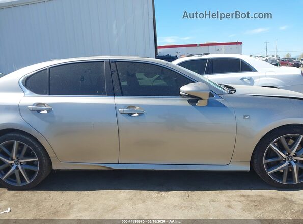 JTHBZ1BL8HA011943 2017 LEXUS GS 350 Gray Rear interior view