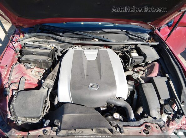 JTHBZ1BL9KA017984 2019 LEXUS GS 350 Red Widok z tyłu