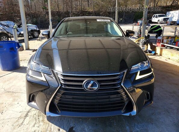 JTHBZ1BLXGA001817 2016 LEXUS GS Black Widok z przodu