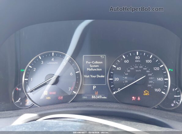 JTHBZ1BLXHA010776 2017 LEXUS GS 350 Черный Вид задних сидений