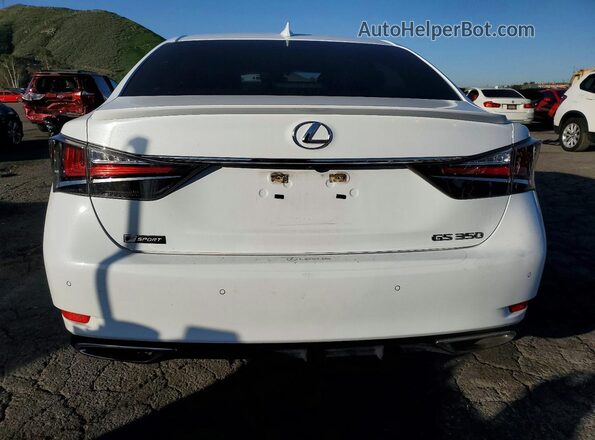 JTHBZ1BLXJA016700 2018 LEXUS GS White Вид ззаду