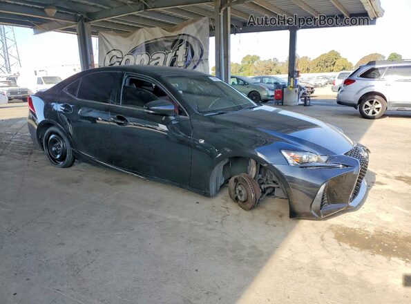 JTHBZ1D20J5032305 2018 LEXUS IS Черный Передняя правая четверть