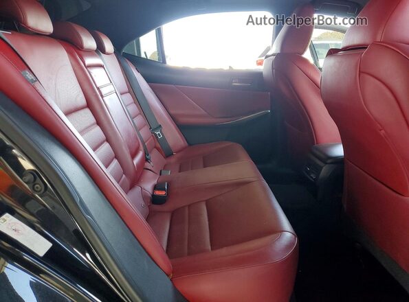 JTHBZ1D20J5032305 2018 LEXUS IS Черный Вид задних сидений