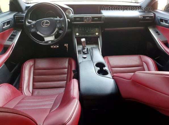JTHBZ1D20J5032305 2018 LEXUS IS Черный Вид панели приборов