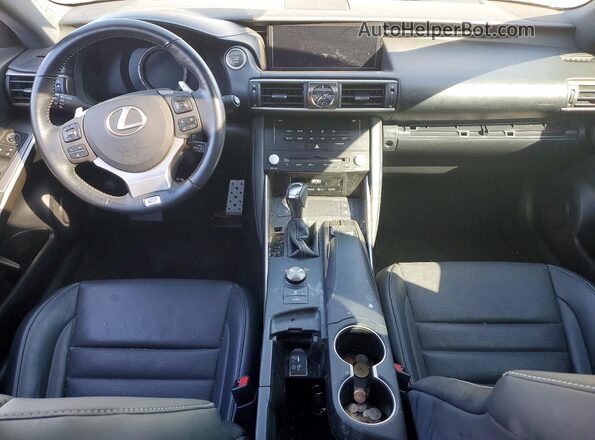 JTHBZ1D25J5033210 2018 LEXUS IS Silver Widok deski rozdzielczej