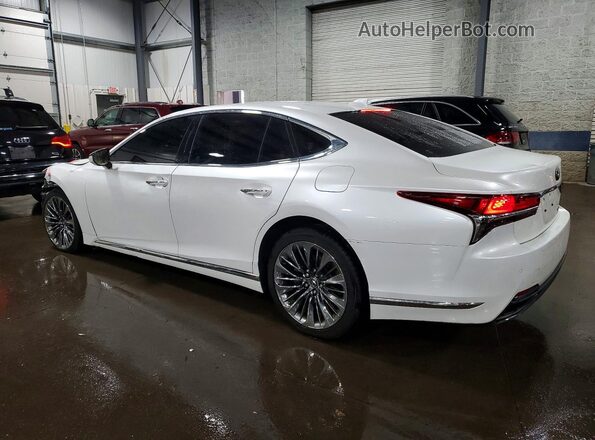JTHC51FF9K5005511 2019 LEXUS LS White Trasero izquierdo