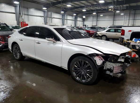 JTHC51FF9K5005511 2019 LEXUS LS White Delantero derecho