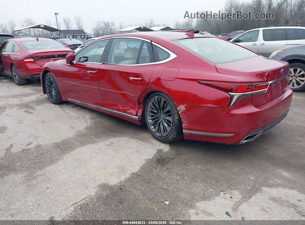 JTHC51FF9K5006092 2019 LEXUS LS 500 Red Tył lewy