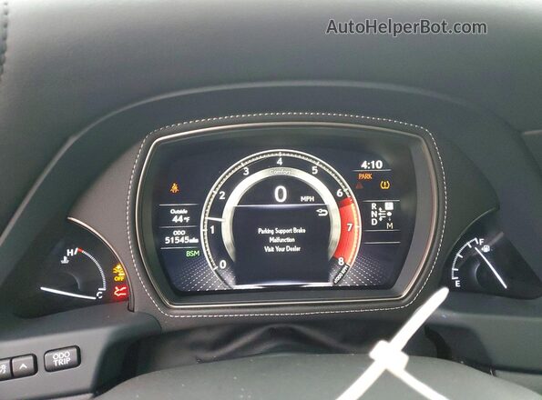 JTHC5LFF2J5001214 2018 LEXUS LS Black Vista del cuadro de instrumentos