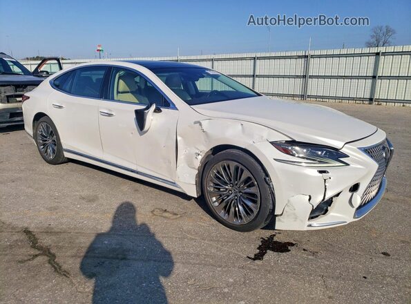 JTHC5LFF3J5001870 2018 LEXUS LS White 