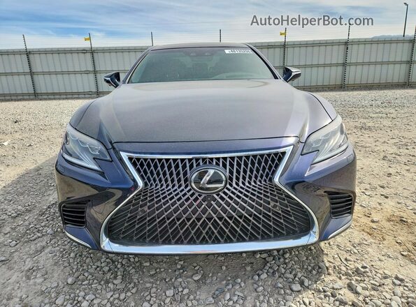 JTHC5LFF5J5002244 2018 LEXUS LS Blue Vista frontal