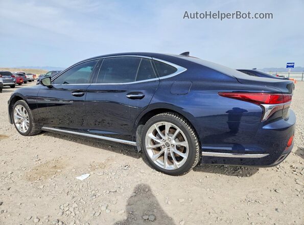 JTHC5LFF5J5002244 2018 LEXUS LS Blue Trasero izquierdo