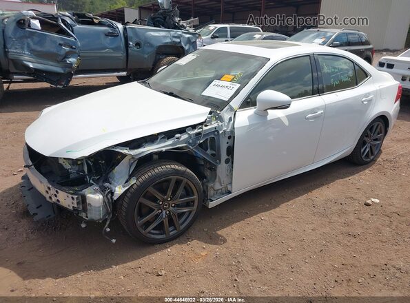 JTHC81D21J5029078 2018 LEXUS IS 300 White Передня ліва чверть