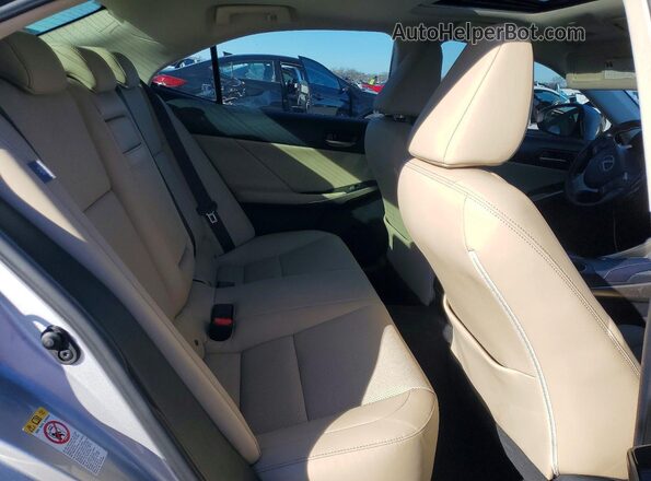 JTHC81D28K5035512 2019 LEXUS IS Silver უკანა სავარძლების ხედი